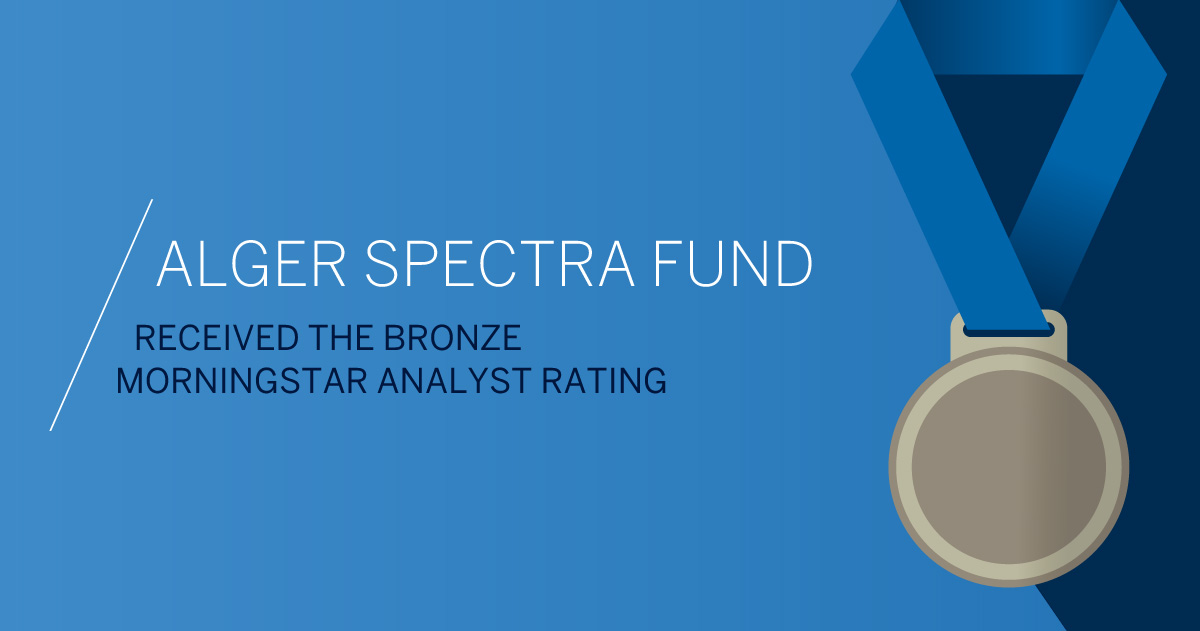 Alger Spectra Fund Morningstar Analyst Rating of Bronze